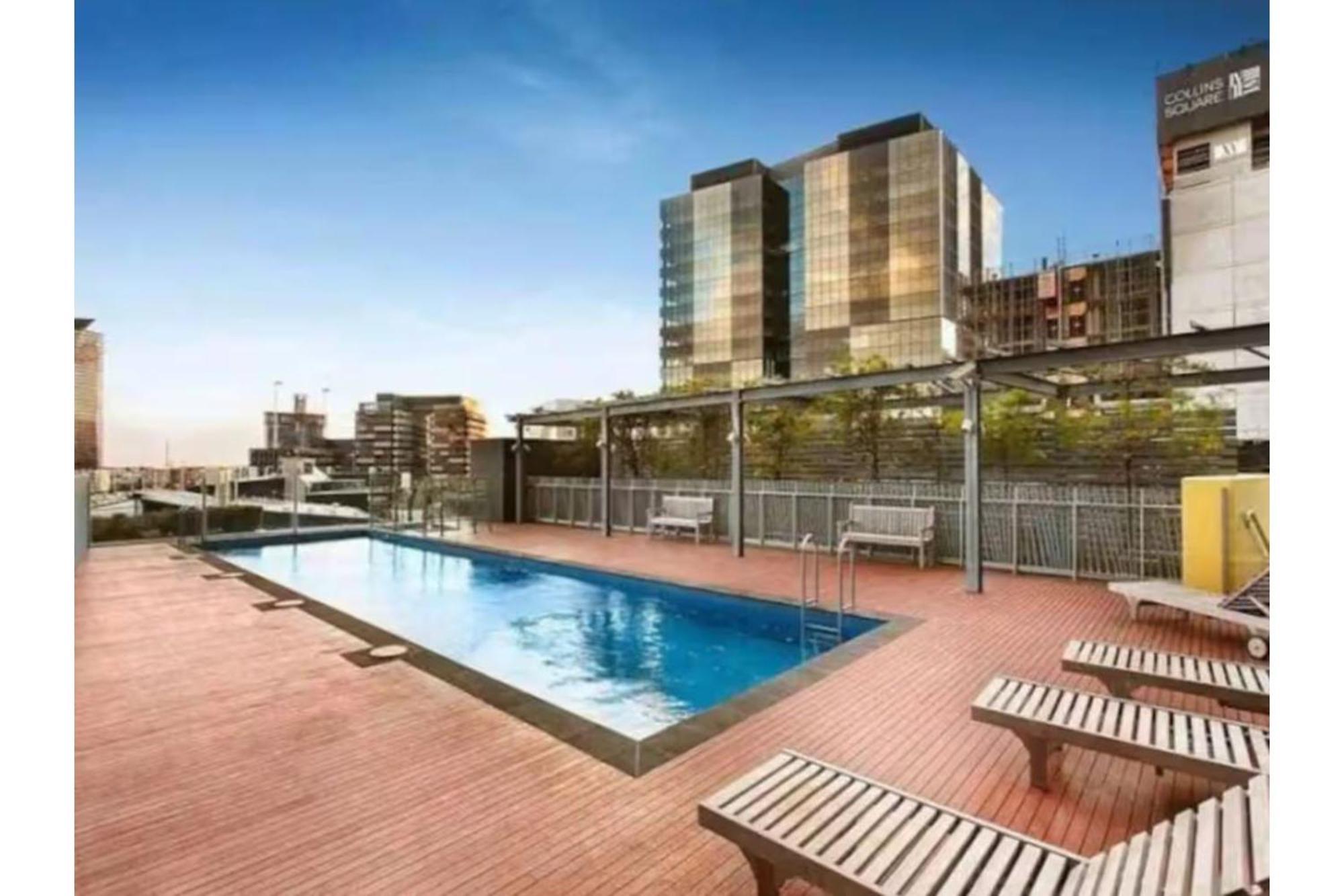 Docklands Convenient & Modern 1 Bed Apartment Ville de Ville de Melbourne Extérieur photo